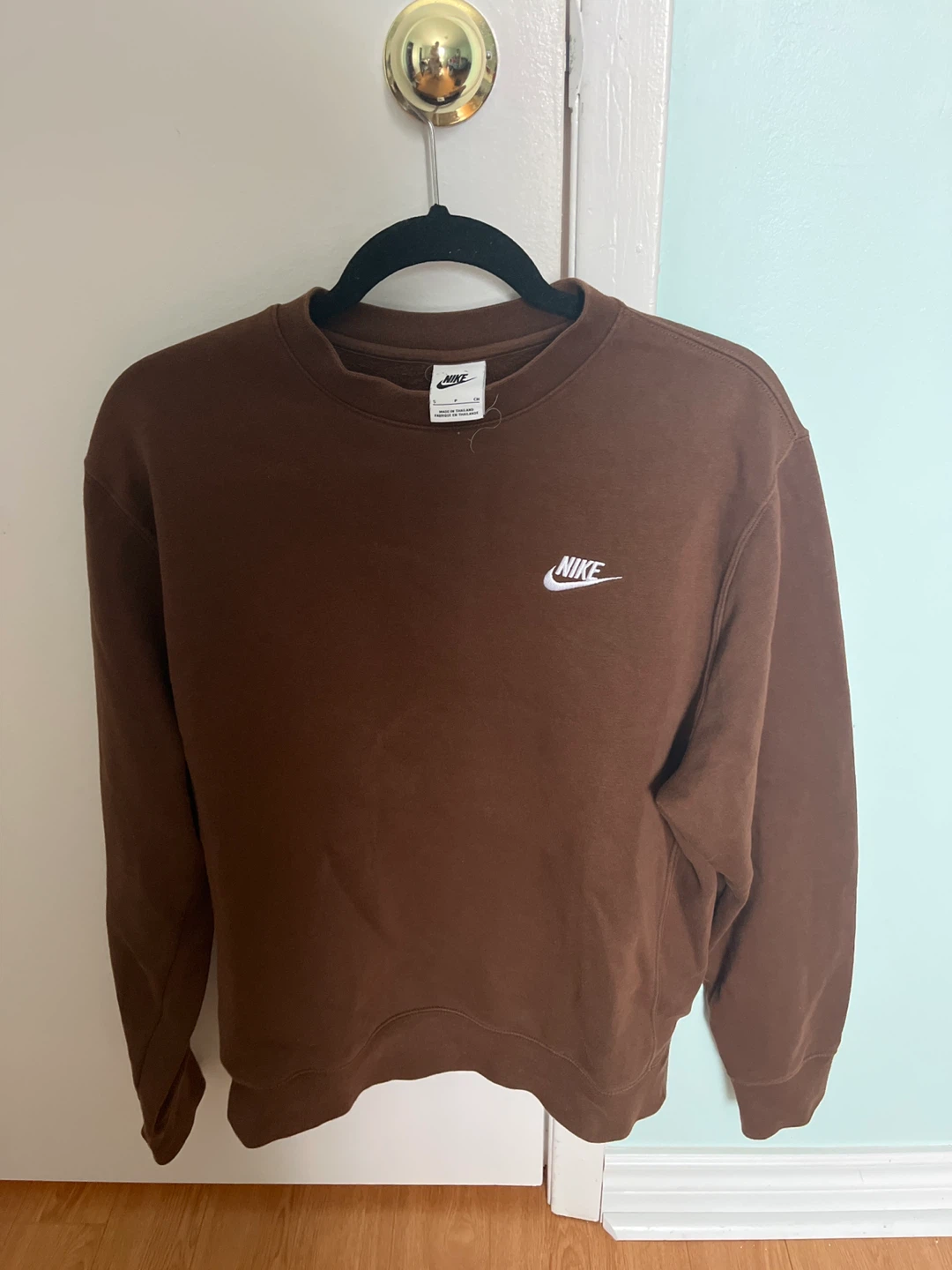 Nike Brown Crewneck Sweatshirt - Size Small