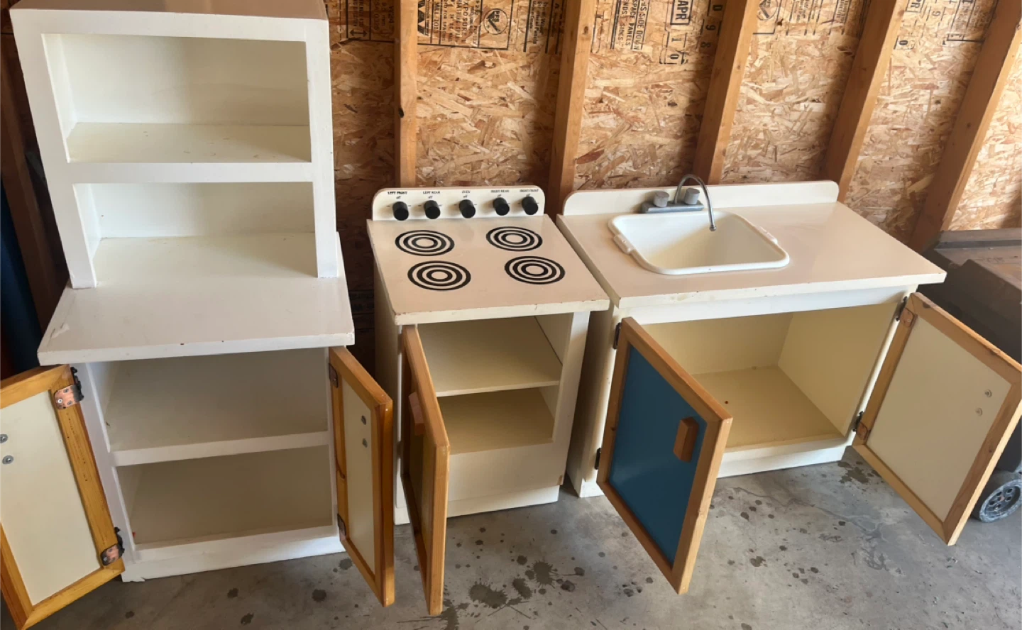 Kids Wooden Play Kitchen Set - photo 3