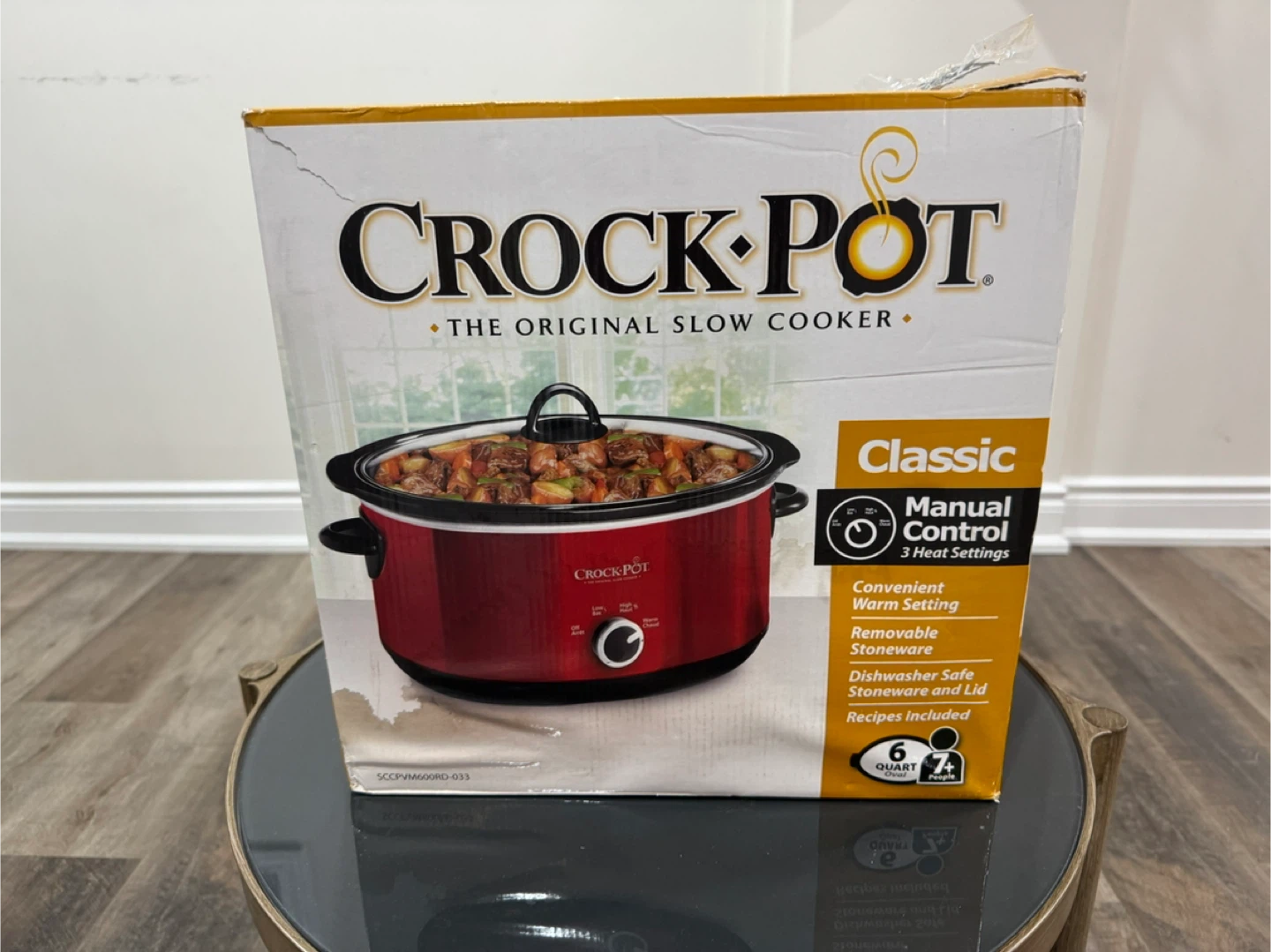 Crock-Pot Classic 6 Quart Slow Cooker - New in Box!