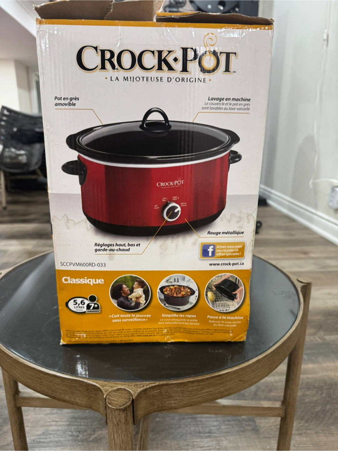 Crock-Pot Classic 6 Quart Slow Cooker - New in Box! - photo 3