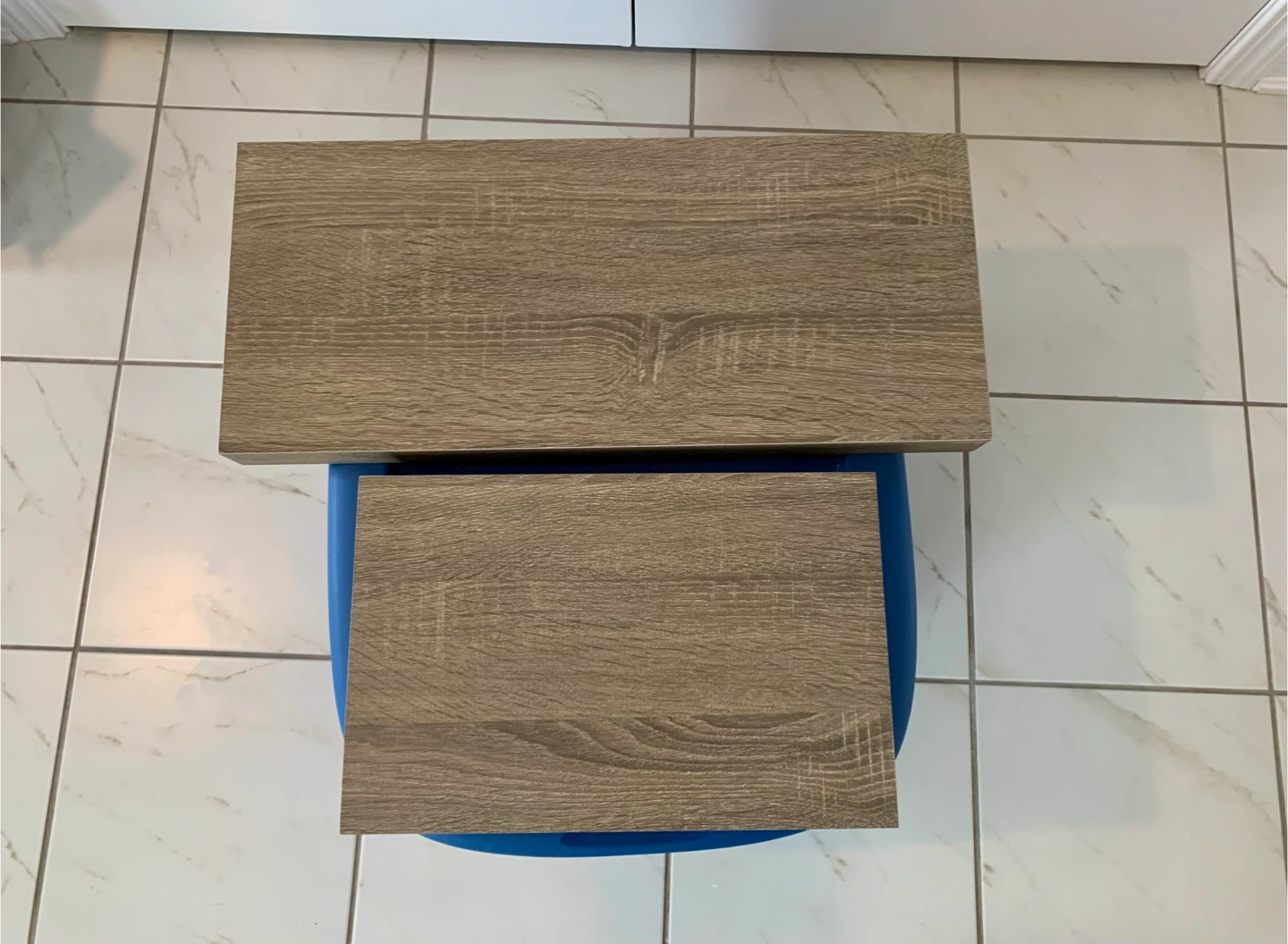 Set of three Wood-Look Floating Shelves - photo 2