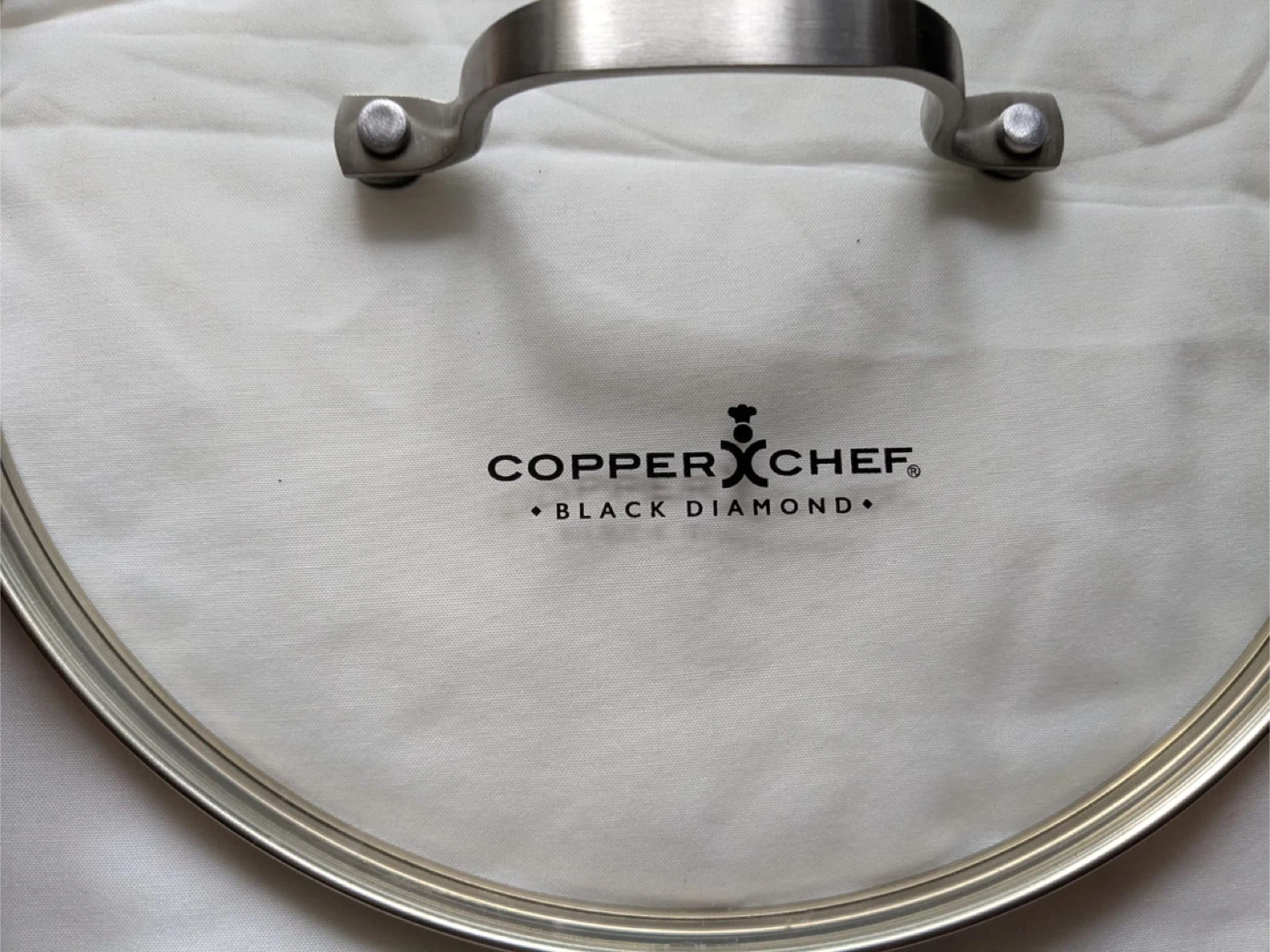 Brand New - Copper Chef Black Diamond Fry Pan with Lid