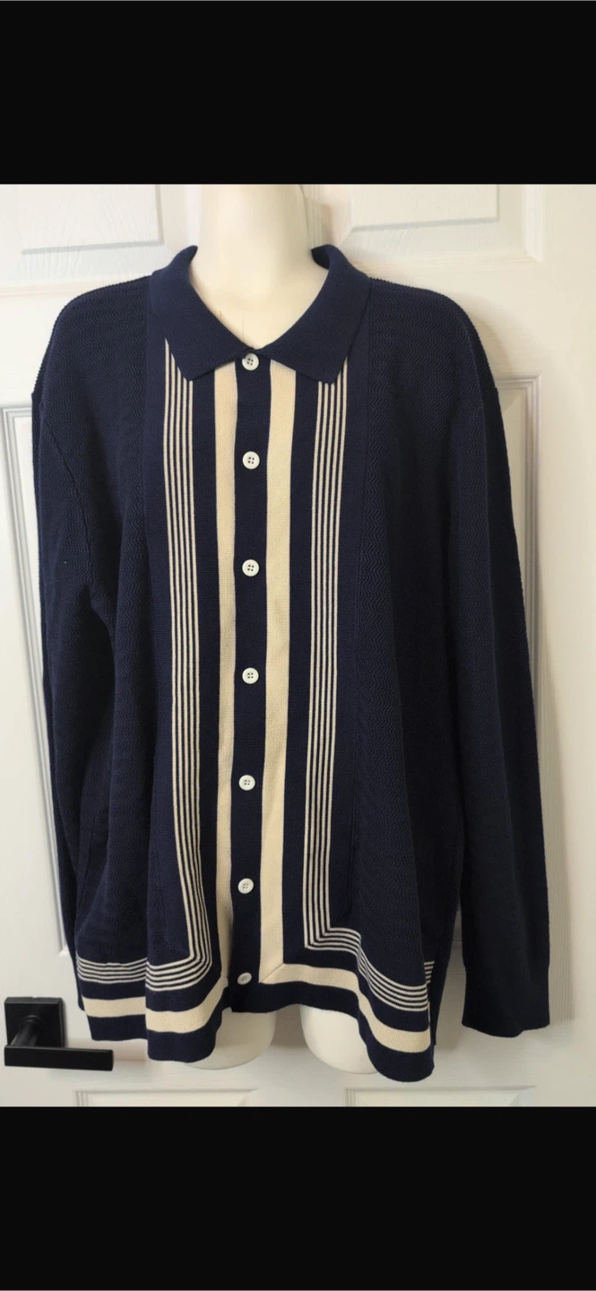 NEW! Paul Jones Polo Cardigan - Size XL - photo 5