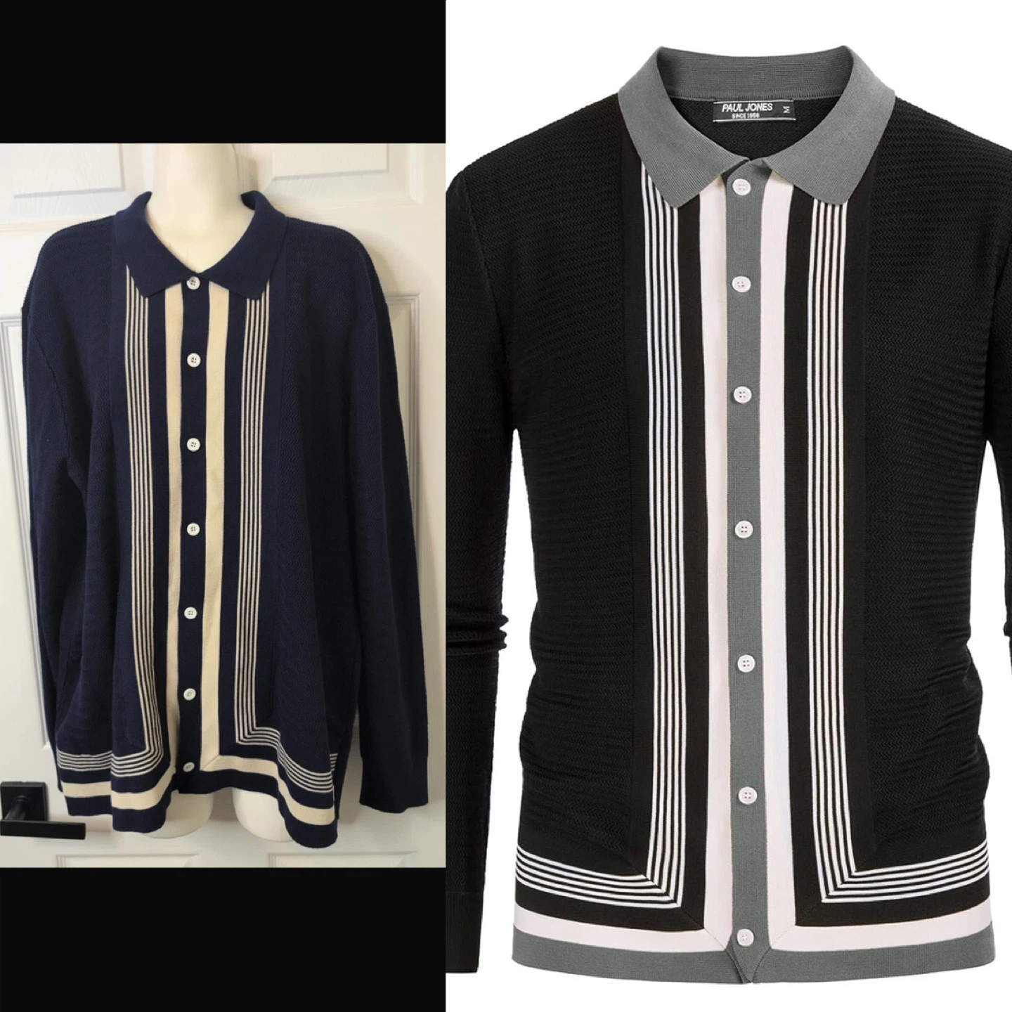 NEW! Paul Jones Polo Cardigan - Size XL - photo 2