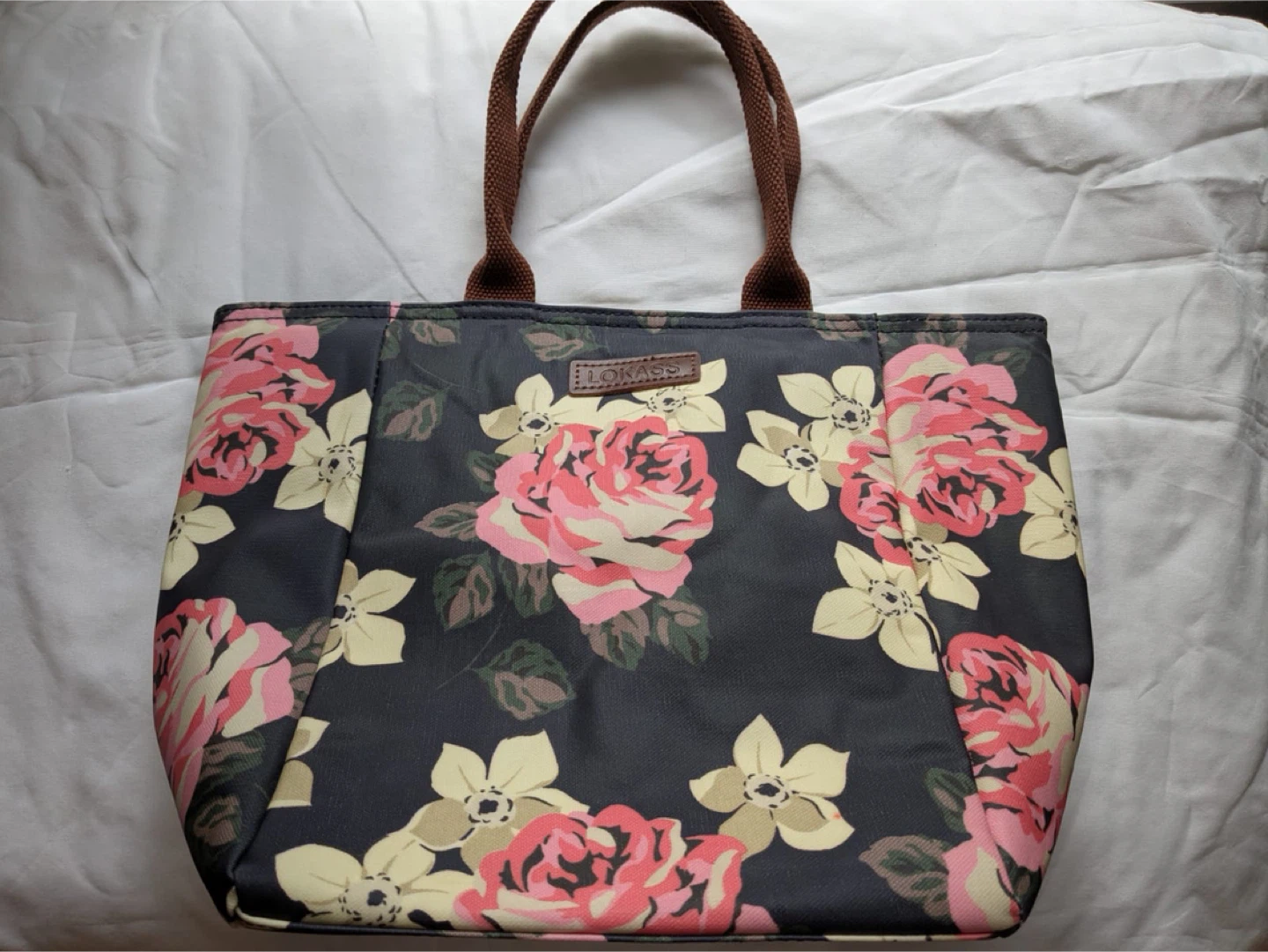 LORASS Floral Lunch Bag Tote
