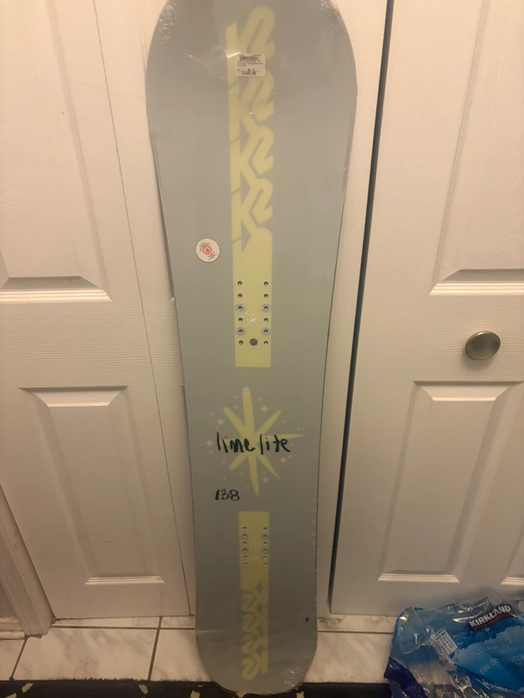 New K2 Lime Lite Snowboard - 138cm