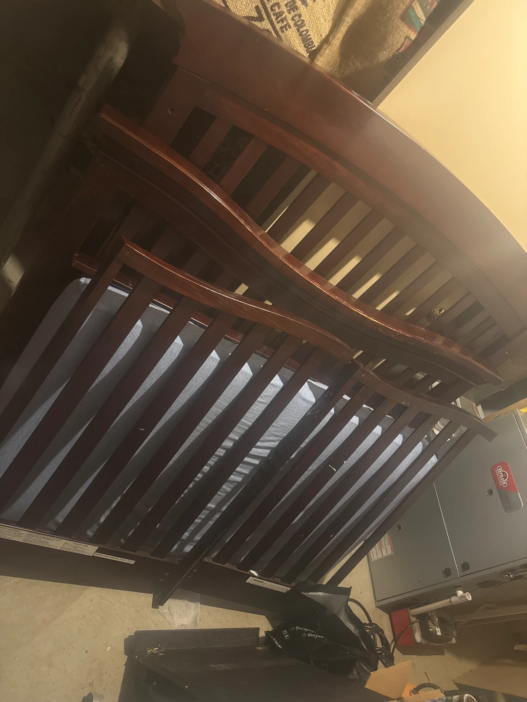 Convertible Crib - Brown