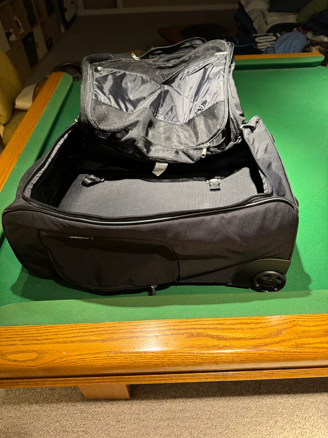 Nike Golf Rolling Suitcase - Black - photo 4