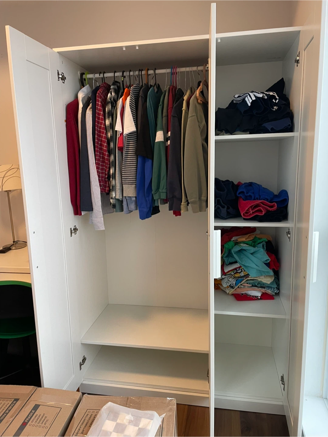IKEA BRIMNES wardrobe – only 3 months old.