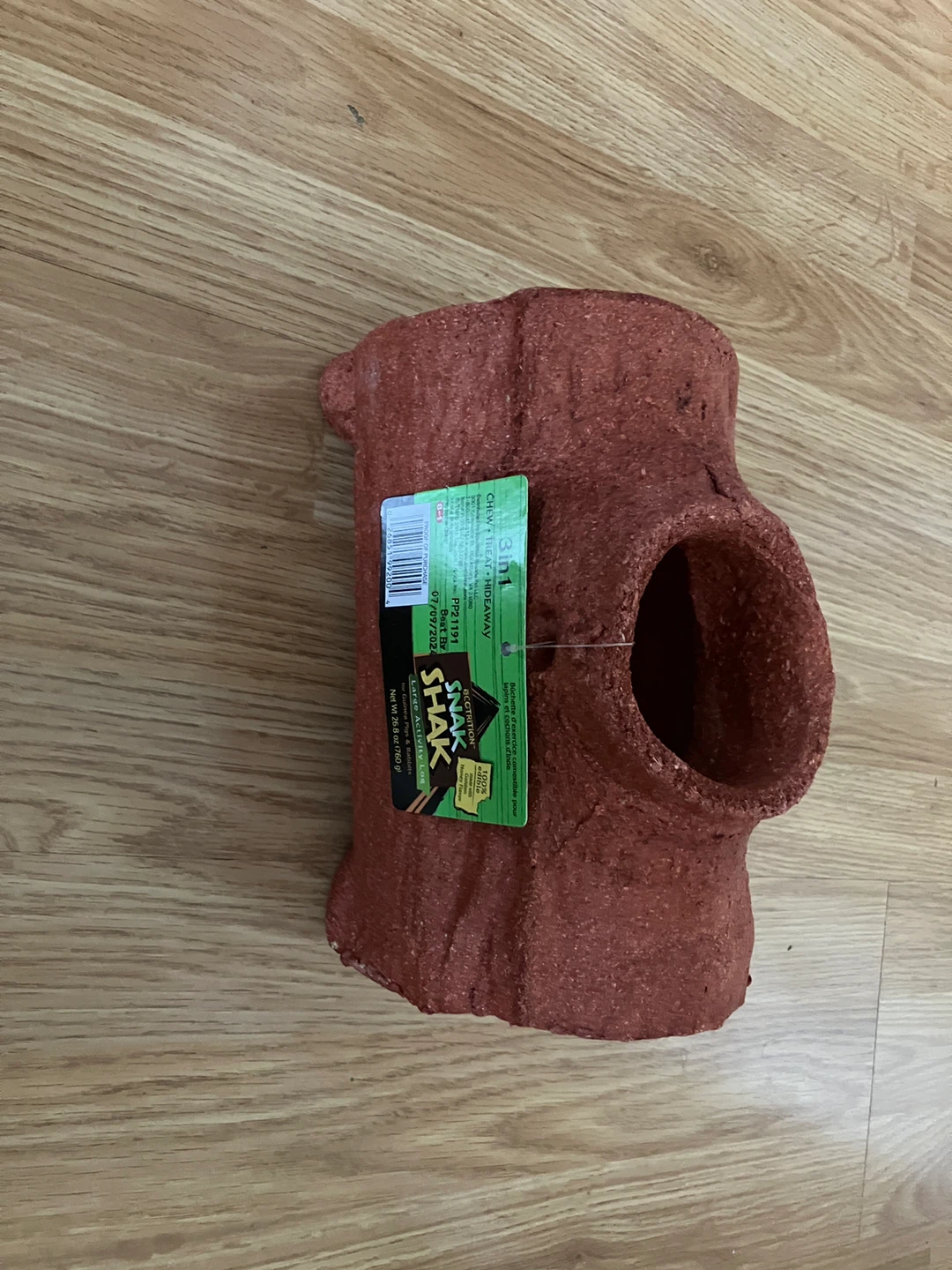 Snak Shak Log for Rabbits and Guinea Pigs