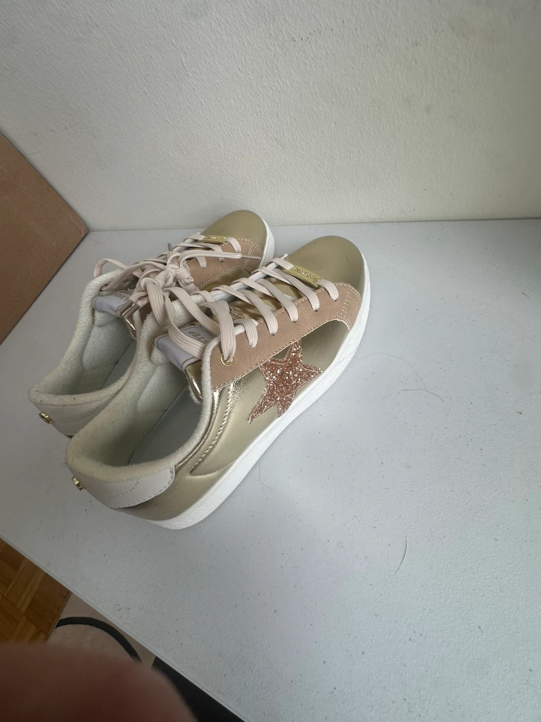 Step & Stride Gold Star Sneakers - photo 3