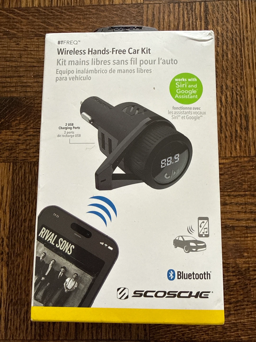 Scosche BTFREQ Wireless Hands-Free Car Kit