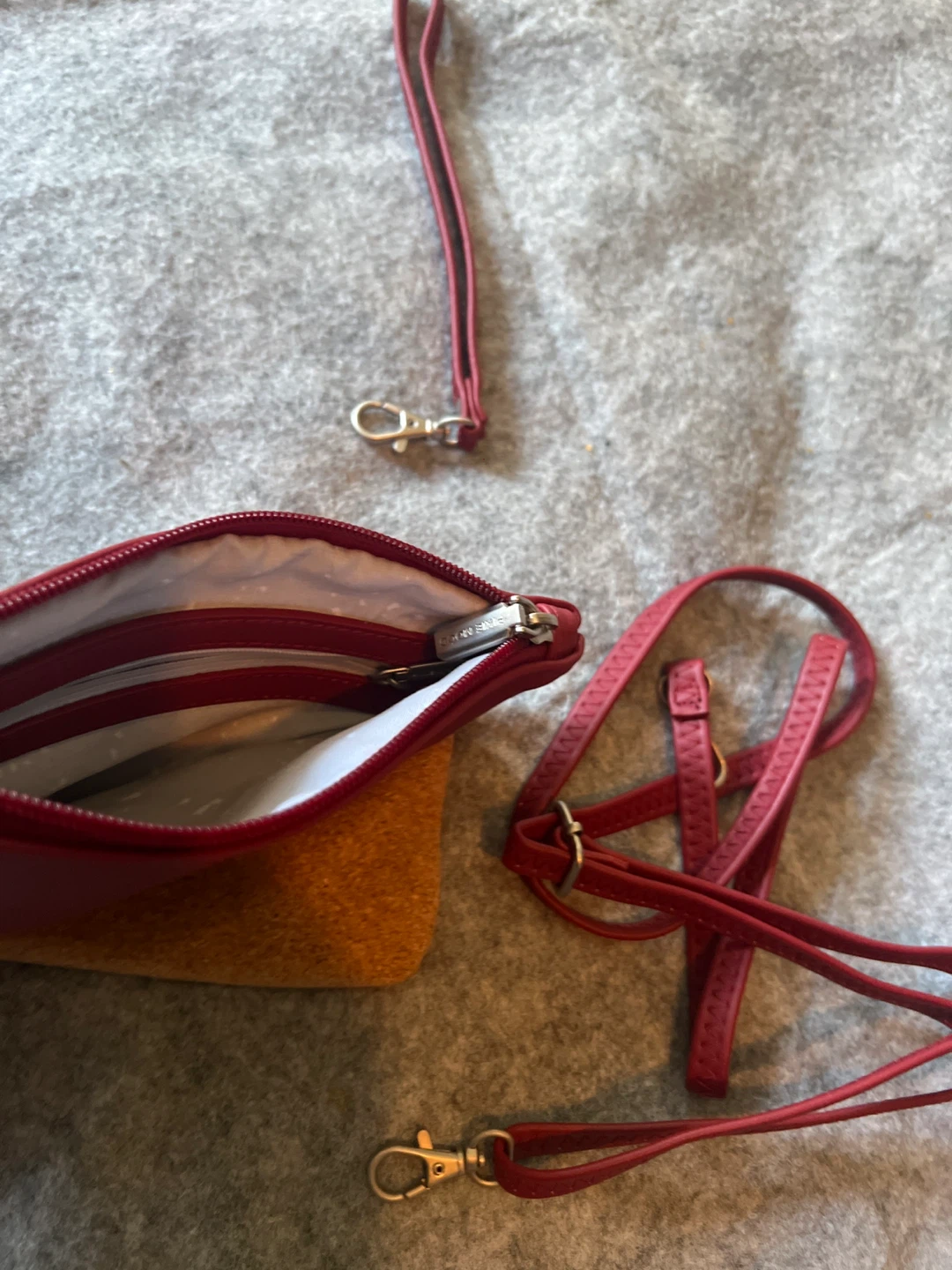Pixie Mood Cork & Burgundy Crossbody Bag - photo 3