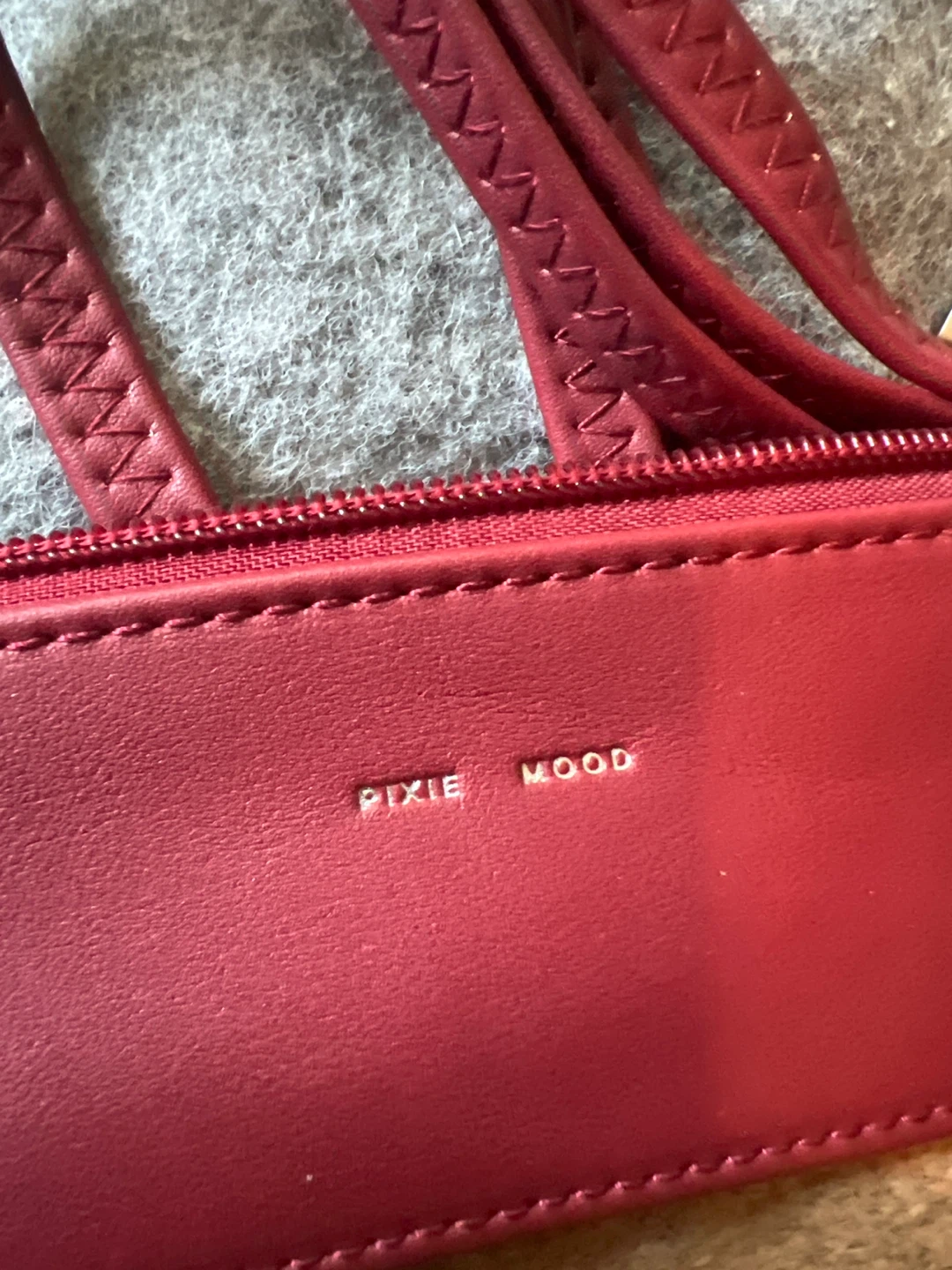 Pixie Mood Cork & Burgundy Crossbody Bag - photo 2