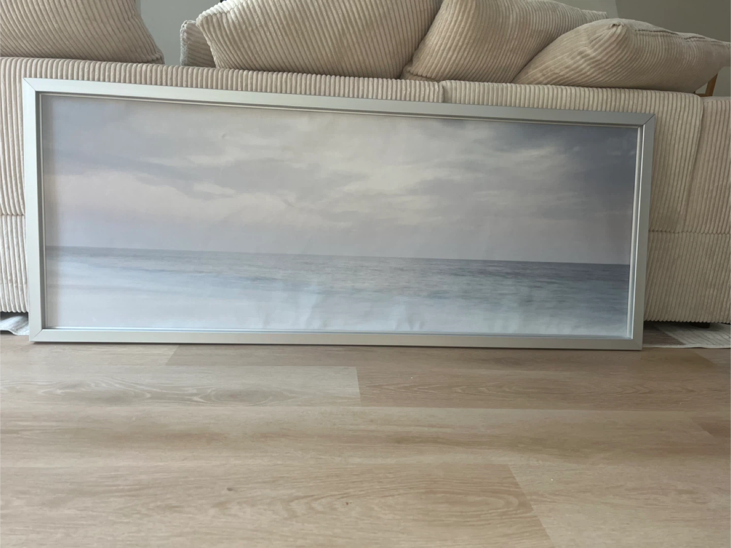 Framed Ocean Print - Home Decor