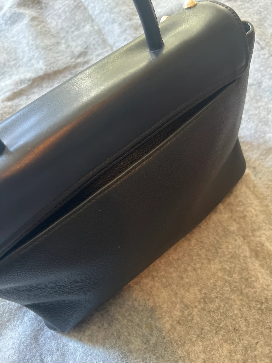 Kate Spade Black Leather Pearl Embellished Handbag - photo 3