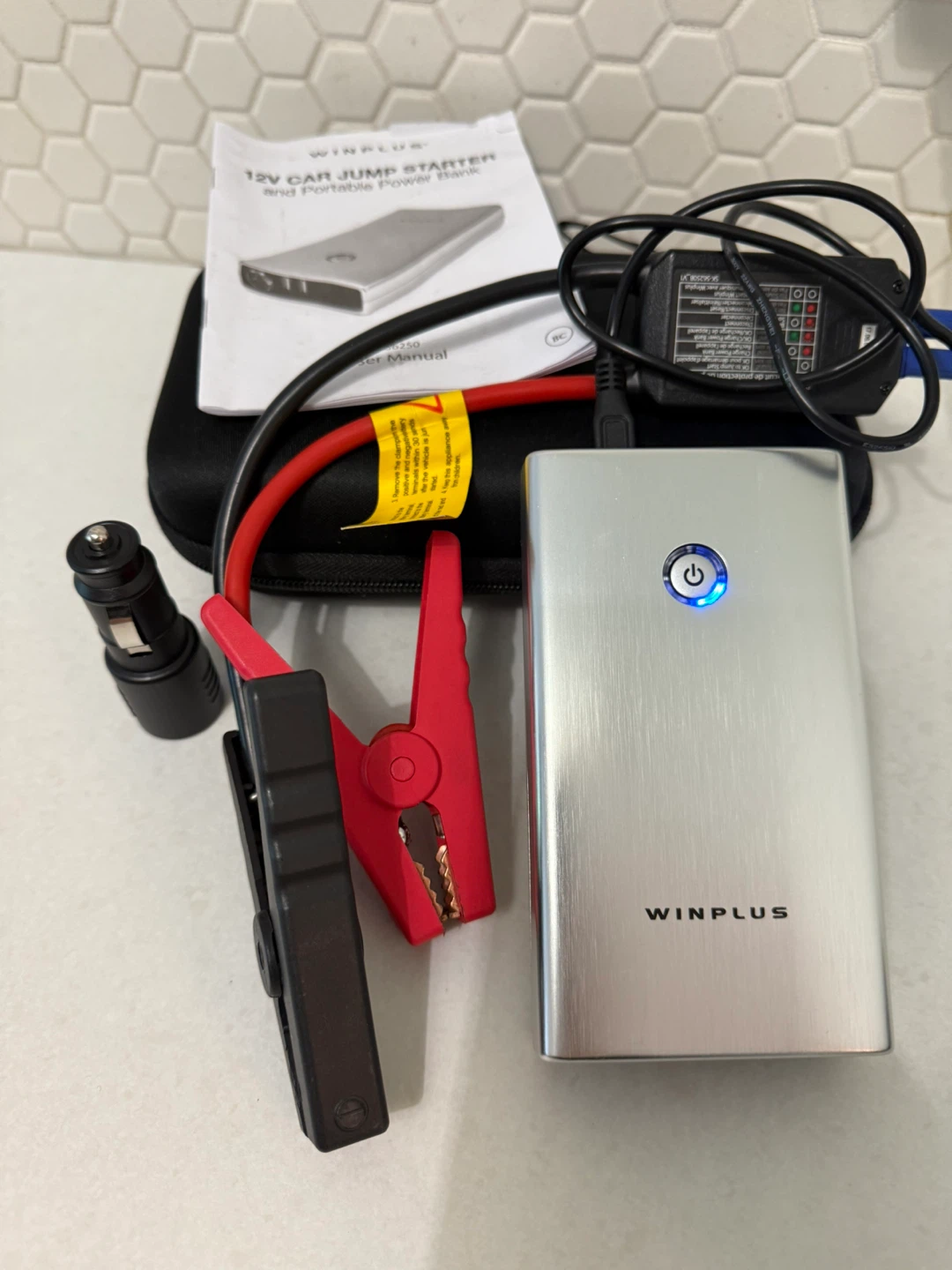 Winplus 12V Car Jump Starter & Portable Power Bank
