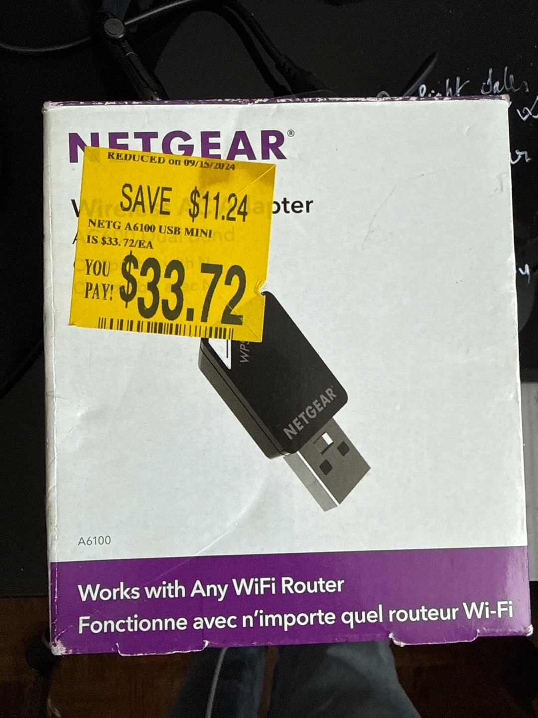 Netgear A6100 USB Mini WiFi Adapter