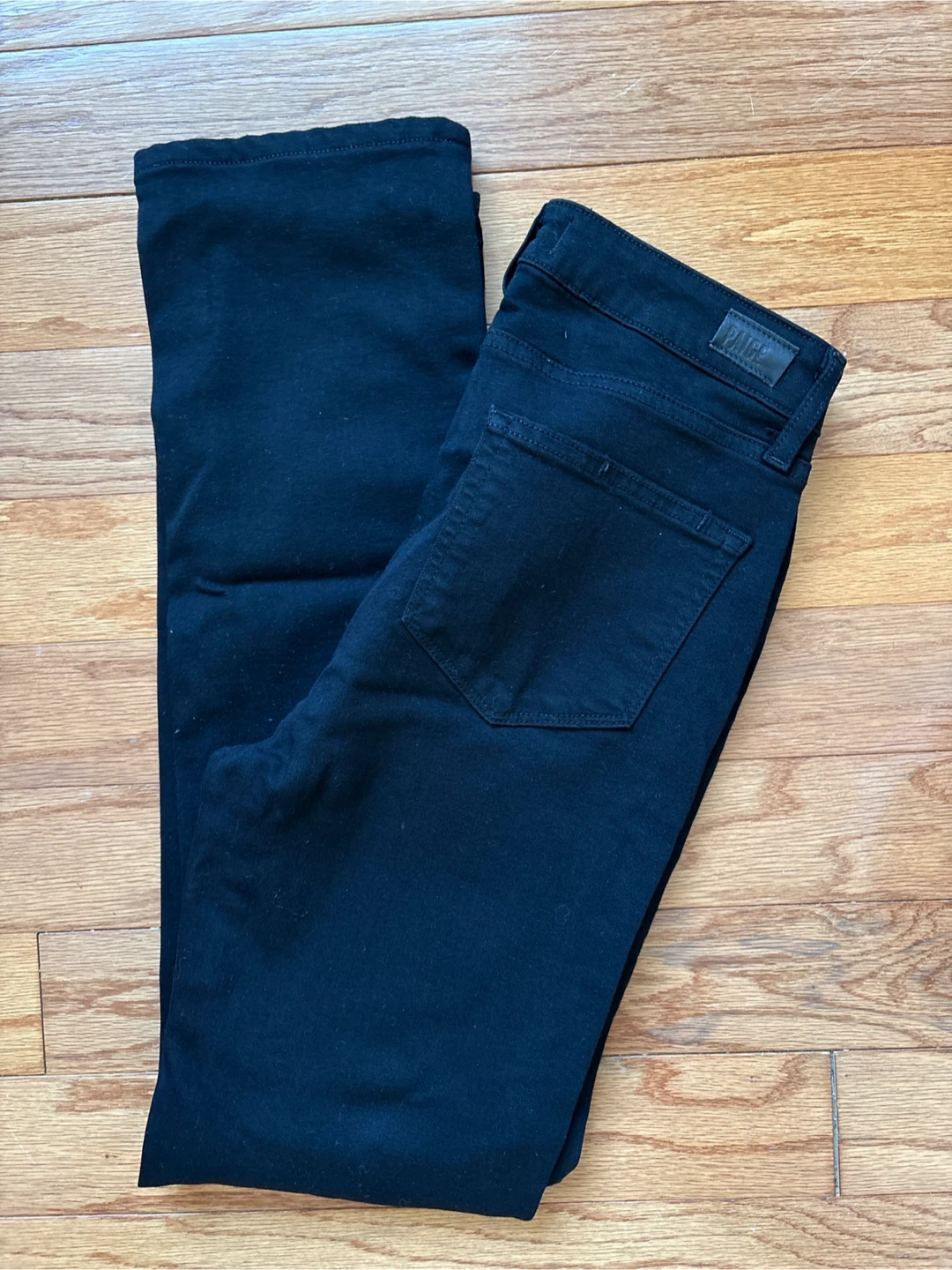 Paige Hoxton Straight Black Jeans - Size 28 - photo 2