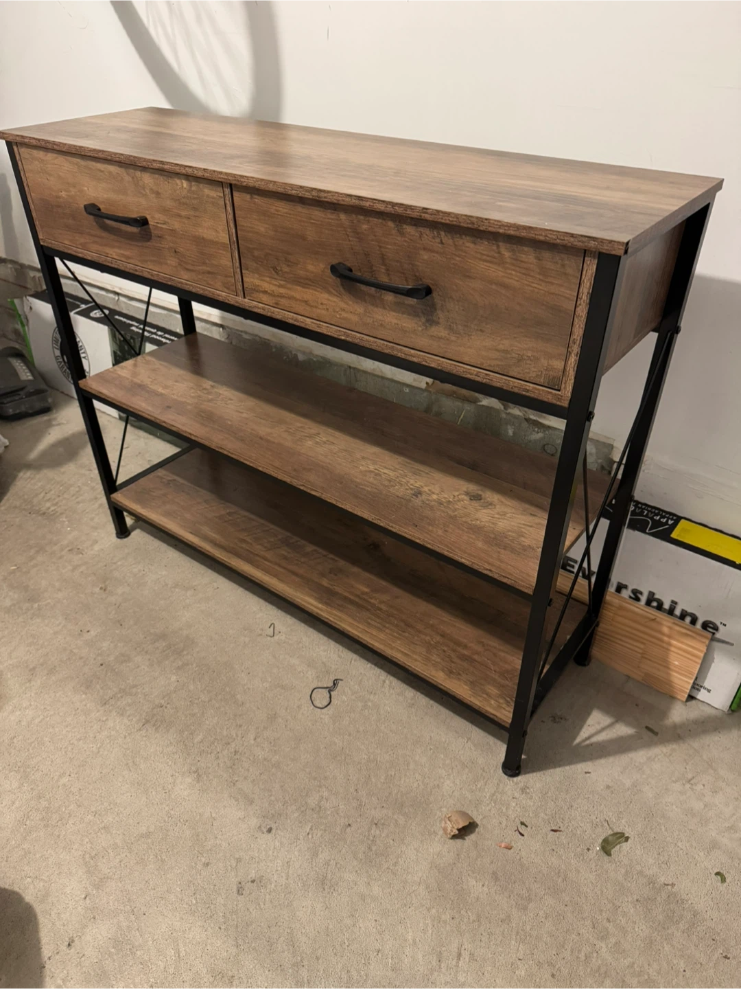 FREE- Entryway table with drawers and shelves - photo 2