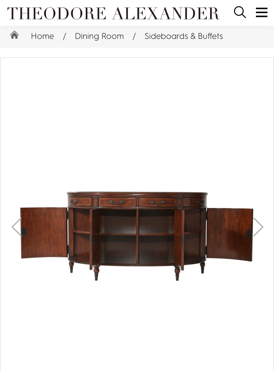 Dining Room Sideboard cabinet - photo 4