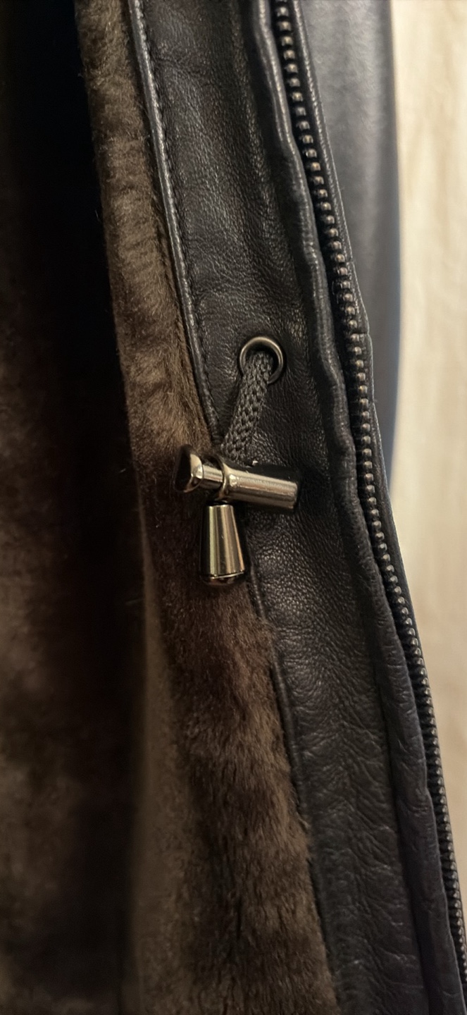 Women’s winter leather coat - photo 4