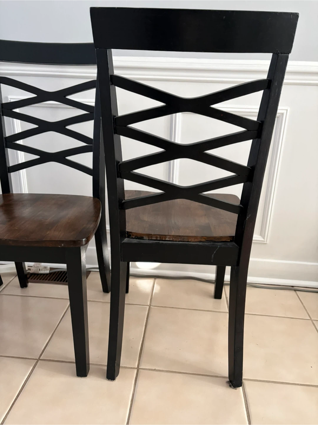 Set of 3 Dining Chairs - photo 4