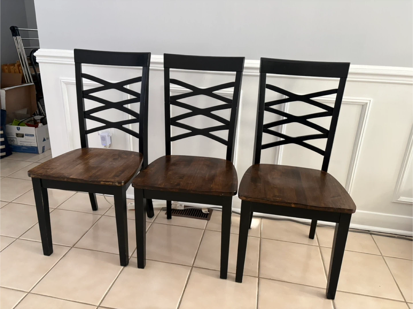 Set of 3 Dining Chairs