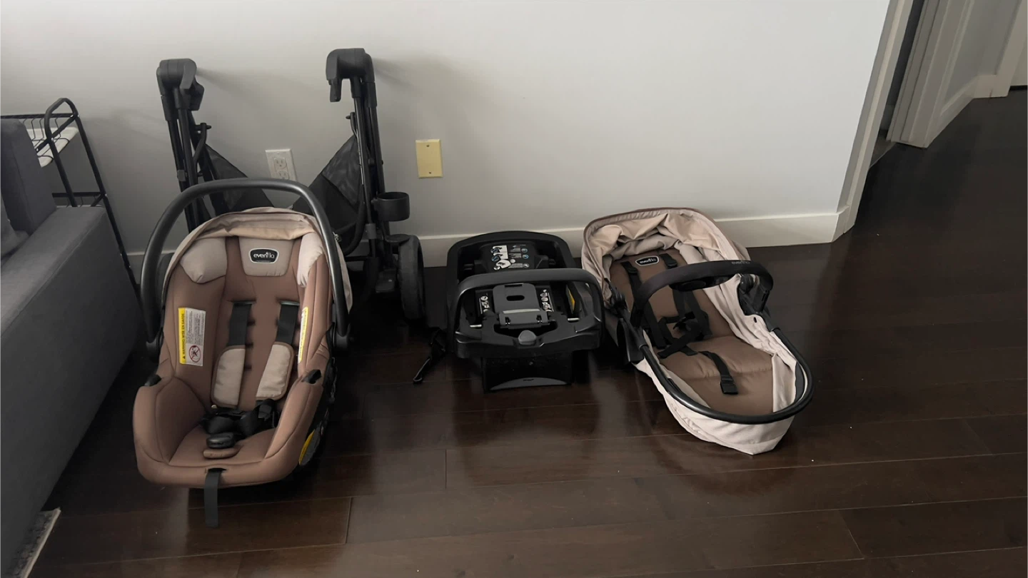 Evenflo Pivot Modular Travel System - Desert Tan - photo 3