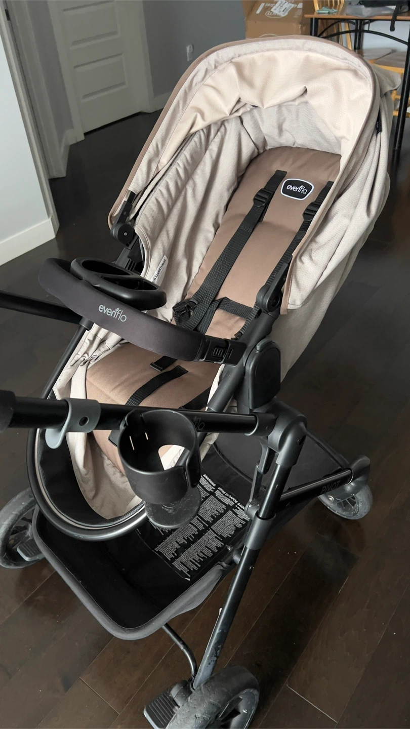 Evenflo Pivot Modular Travel System - Desert Tan - photo 4