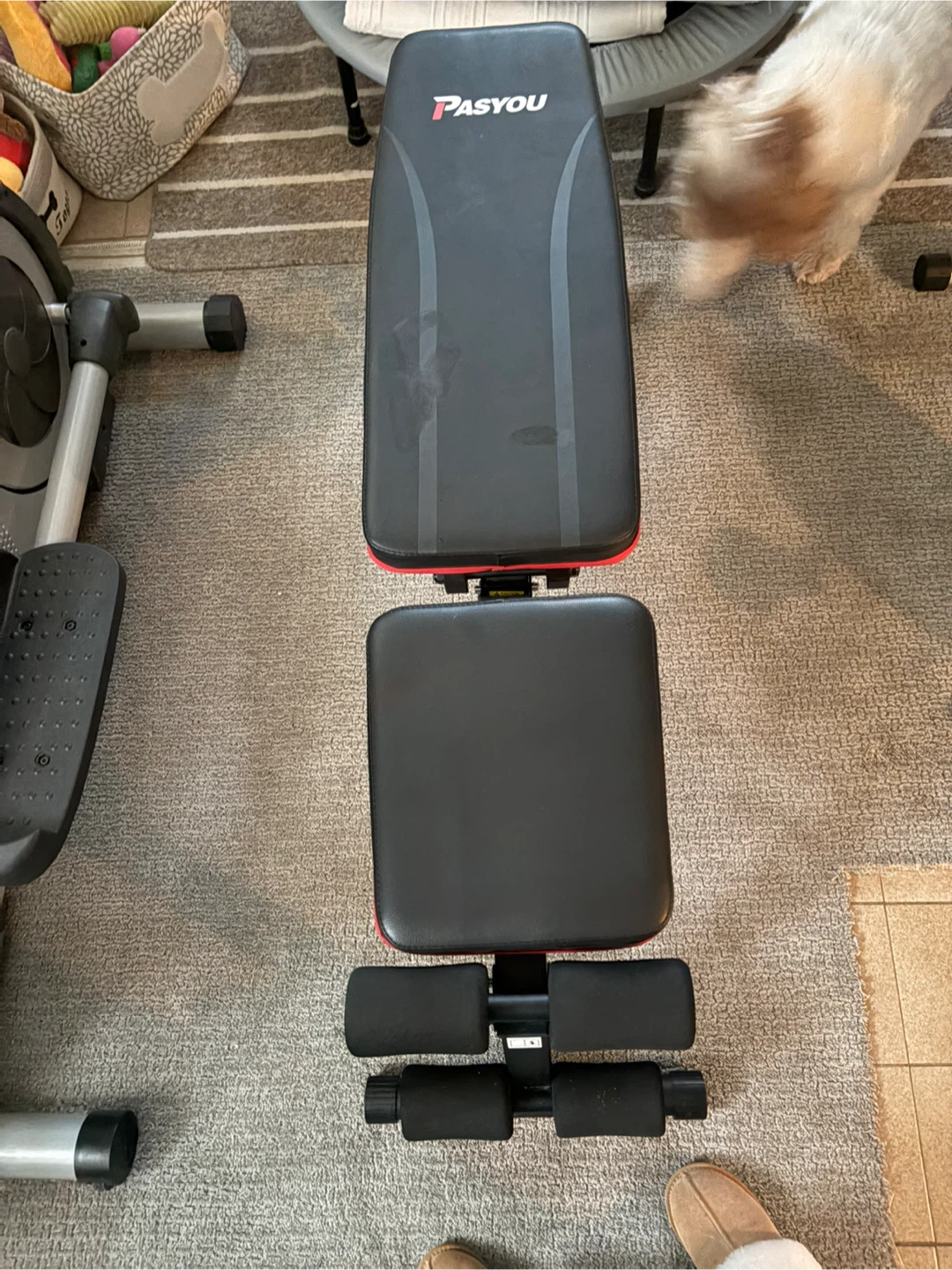 Adjustable, folding Weight Bench - photo 4