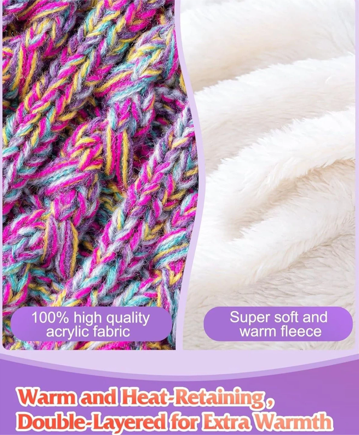 Multi-tone Beanie - Kids 2-7Years - photo 2