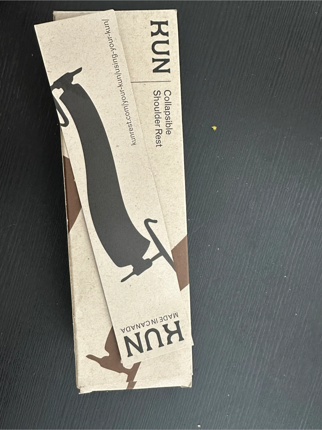 Kun Collapsible Violin Shoulder Rest 4/4