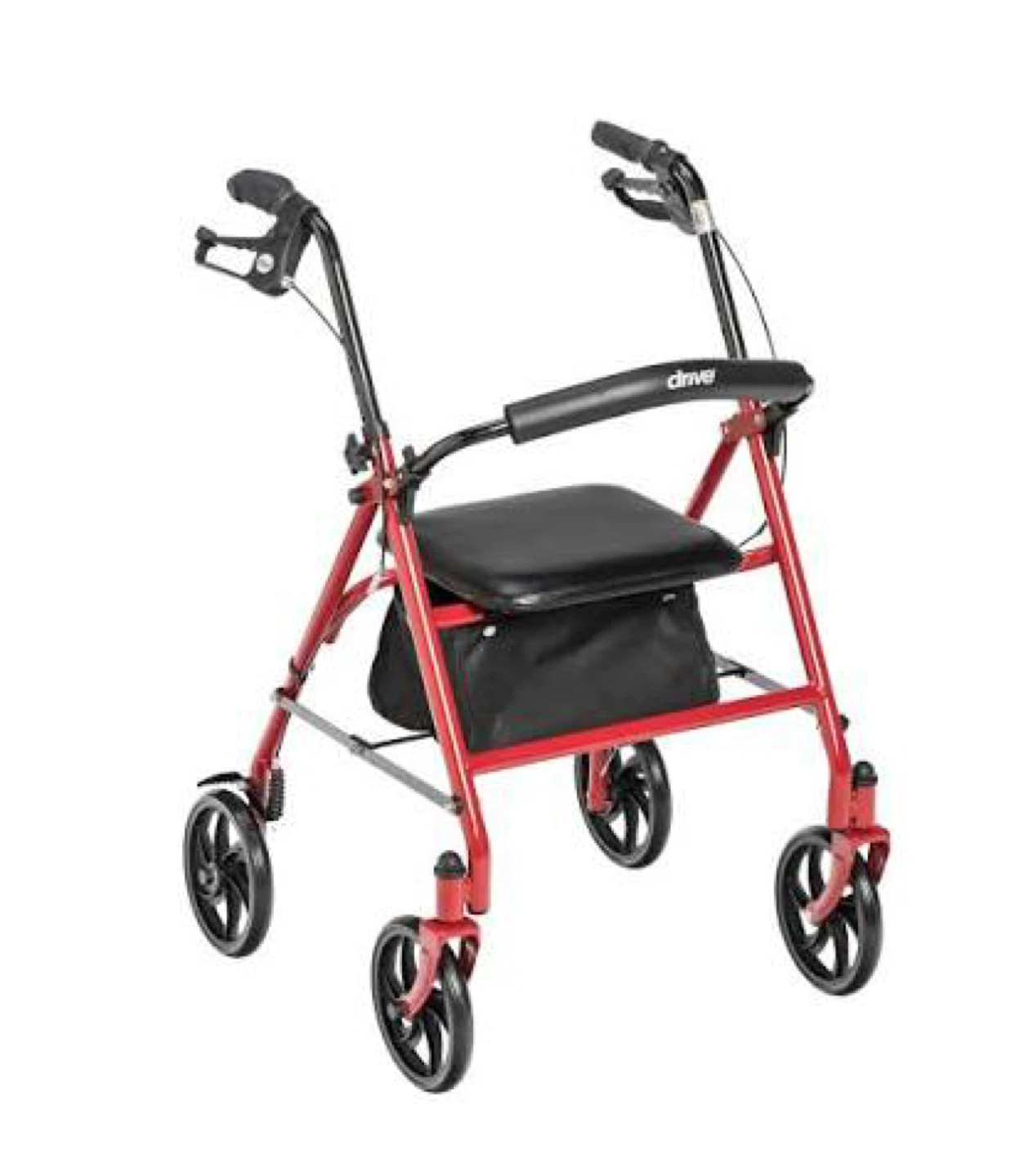 New Drive Rollator 10257BL-1, Red