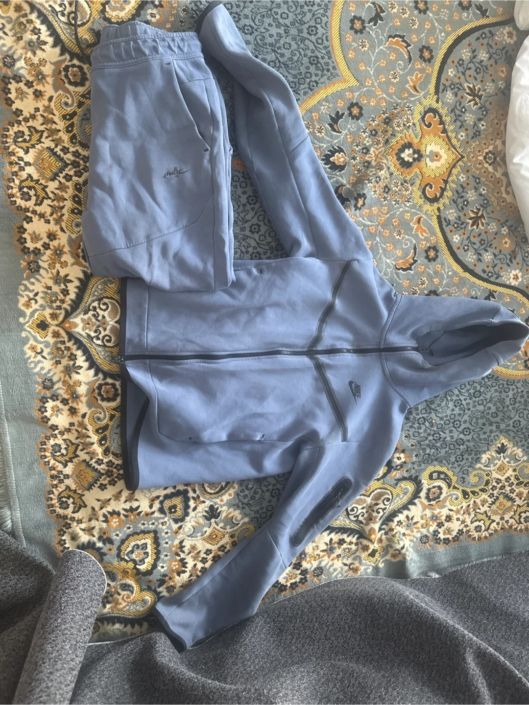 Nike Tech Fleece Set Blue