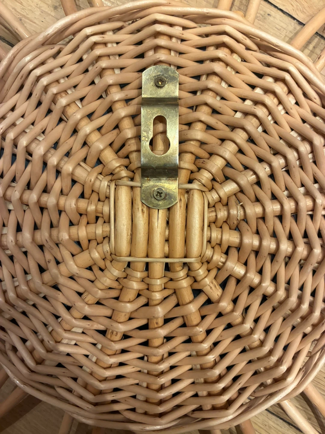 Wicker Flower Mirror - photo 2