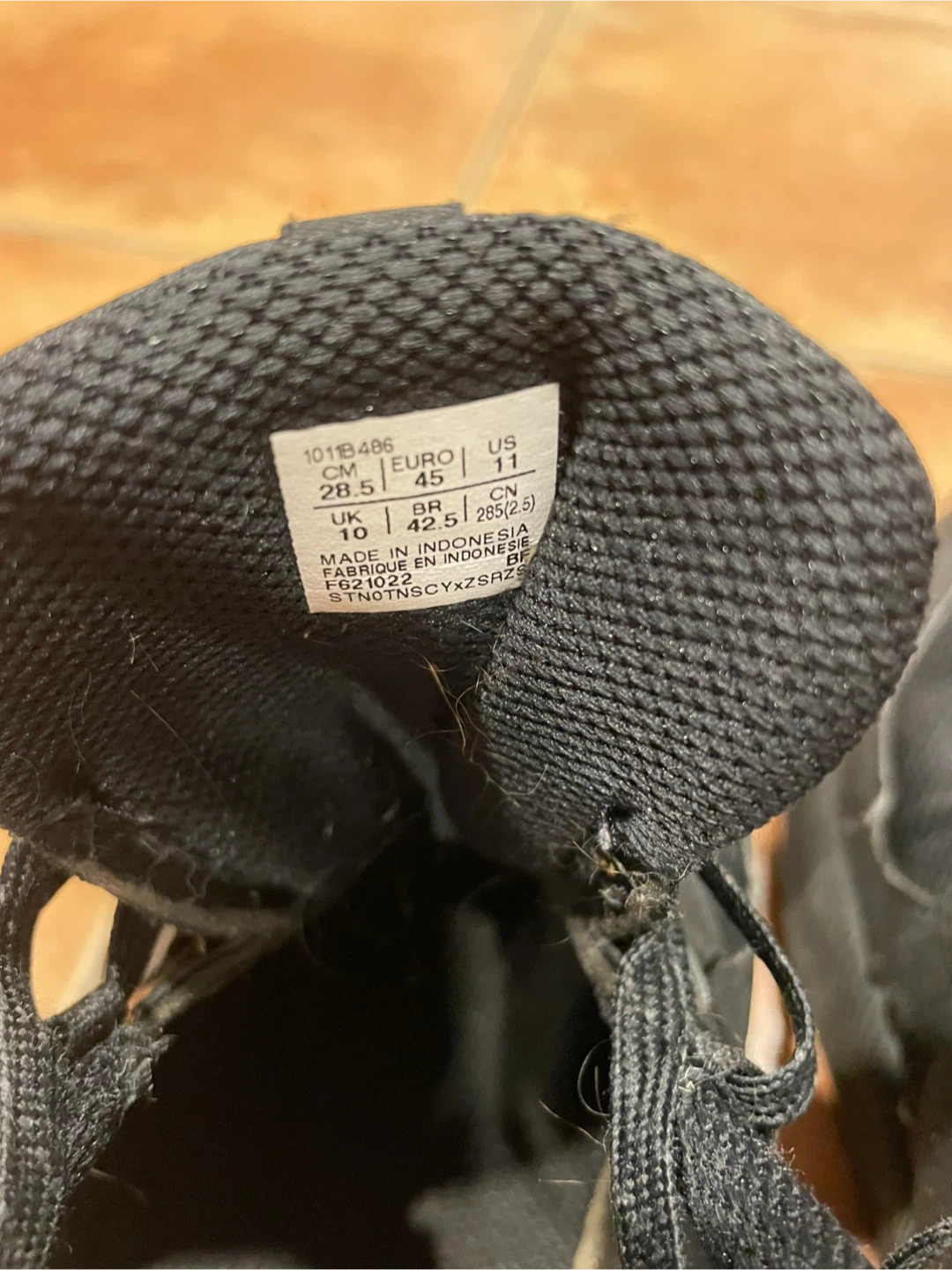 Asics Black Running Shoes - US 11 - photo 2