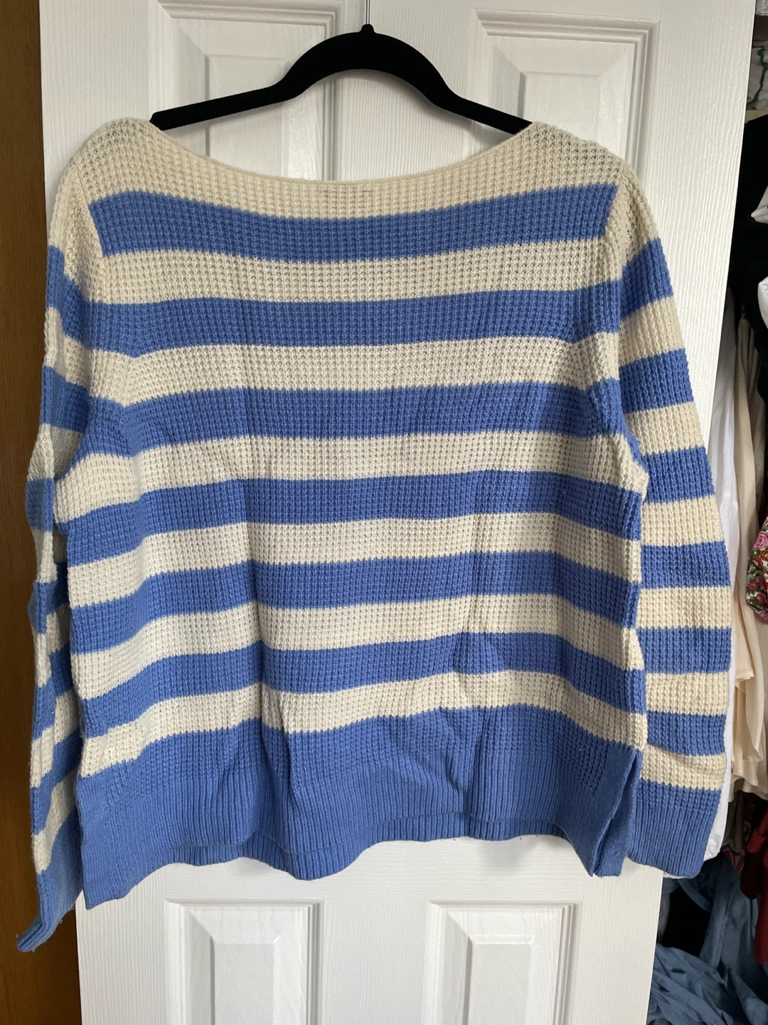 Gap Striped Sweater - Size XL - photo 2