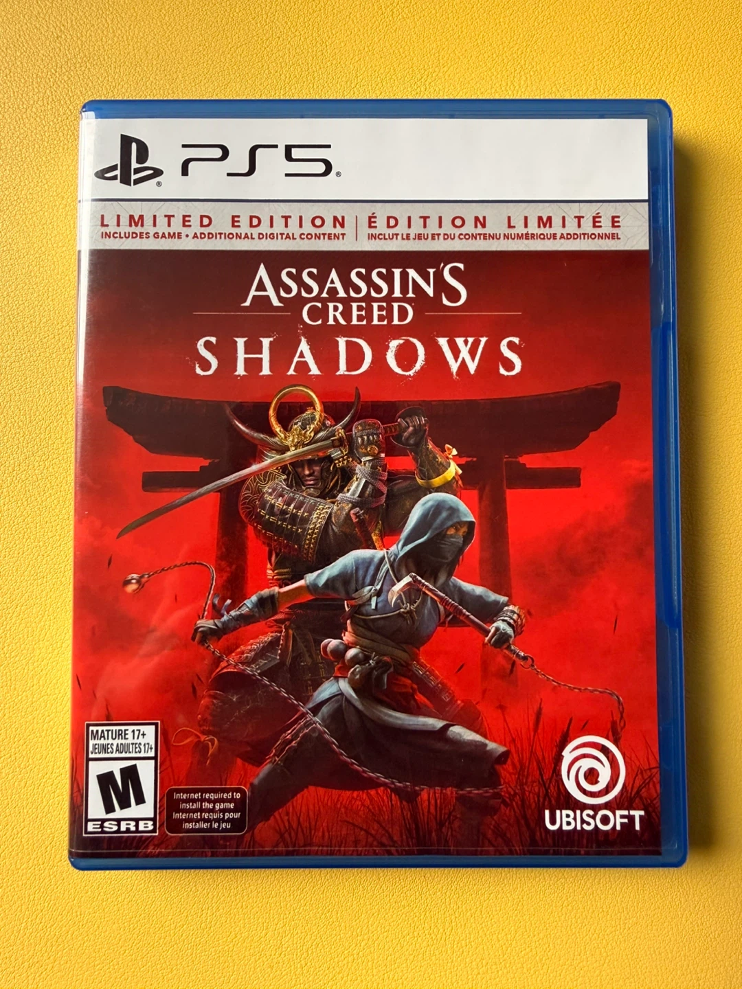 Assassin's Creed Shadows - PS5 Game - plus codes - like new