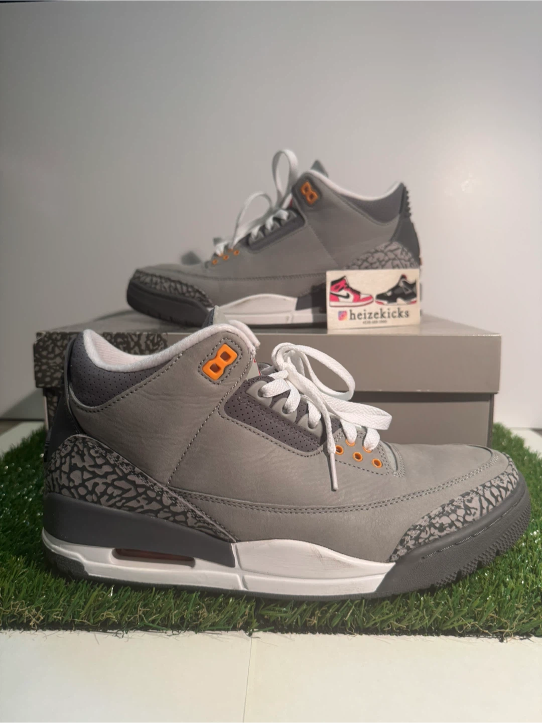 Jordan 3 Cool Grey size 9.5