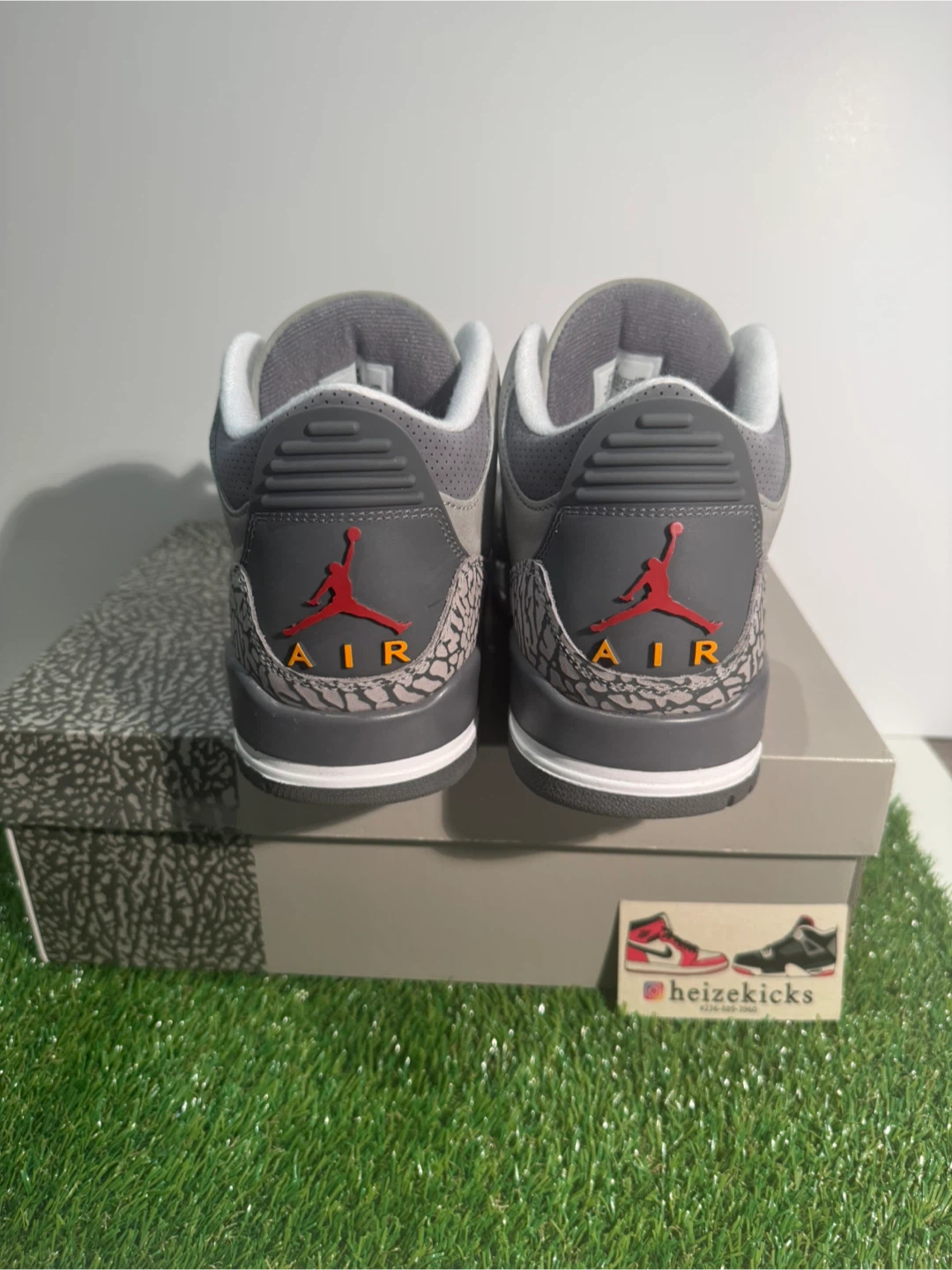 Jordan 3 Cool Grey size 9.5 - photo 4