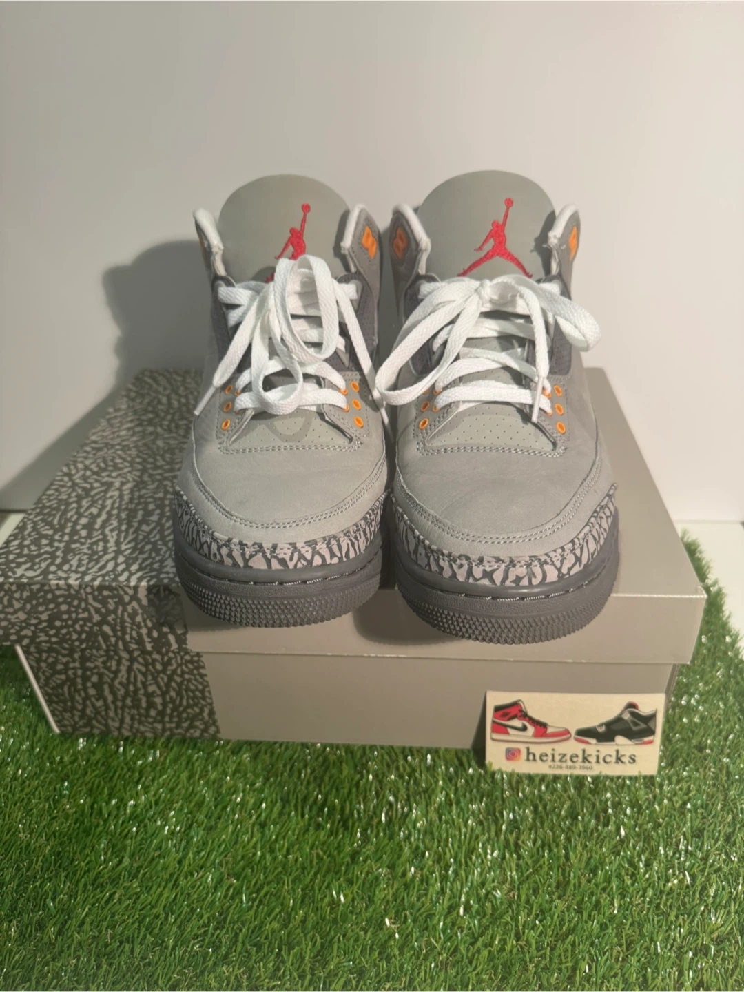 Jordan 3 Cool Grey size 9.5 - photo 3