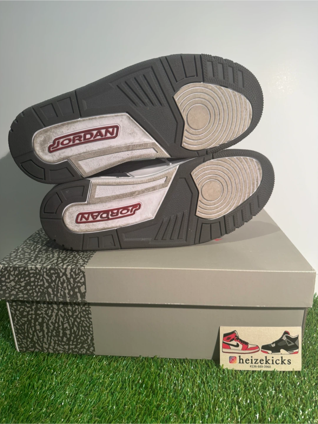 Jordan 3 Cool Grey size 9.5 - photo 5