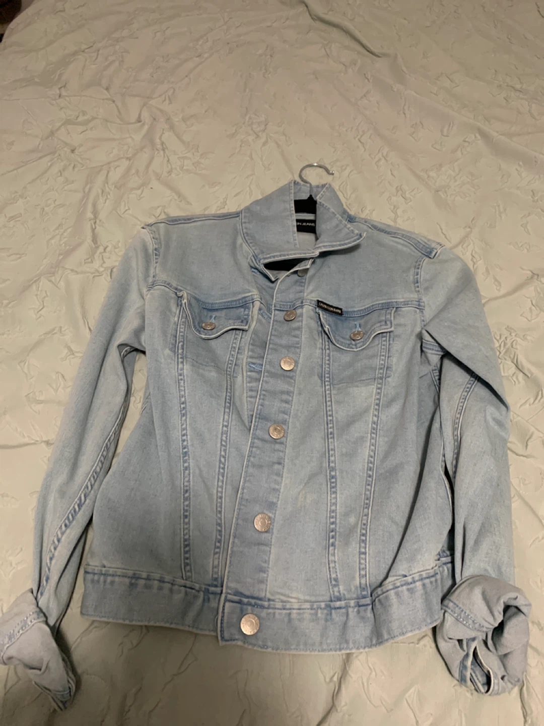 Calvin Klein Light Wash Denim Jacket