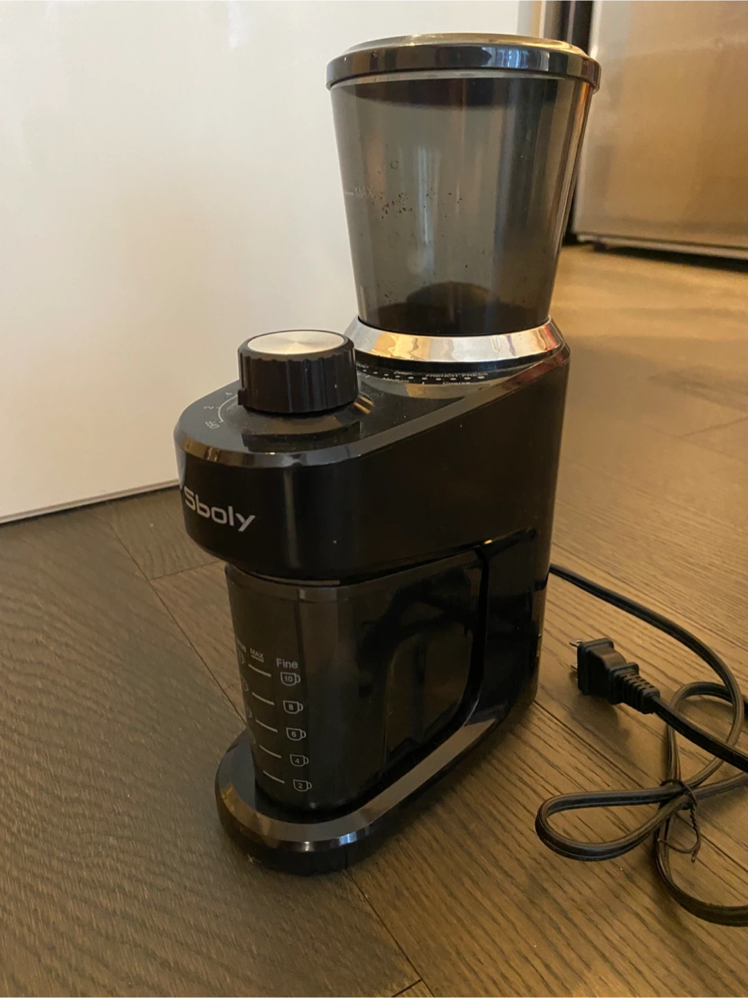 Sboly Electric Coffee Grinder - Black - photo 2