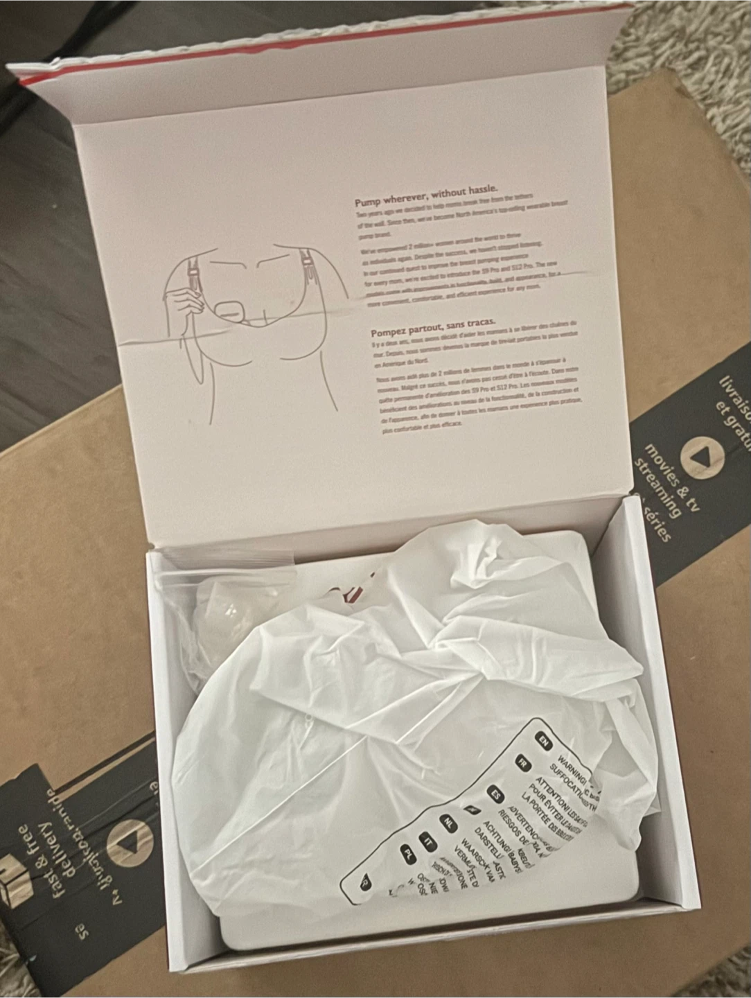 Momcozy S9 Pro Wearable Breast Pump - New in Box! - photo 2