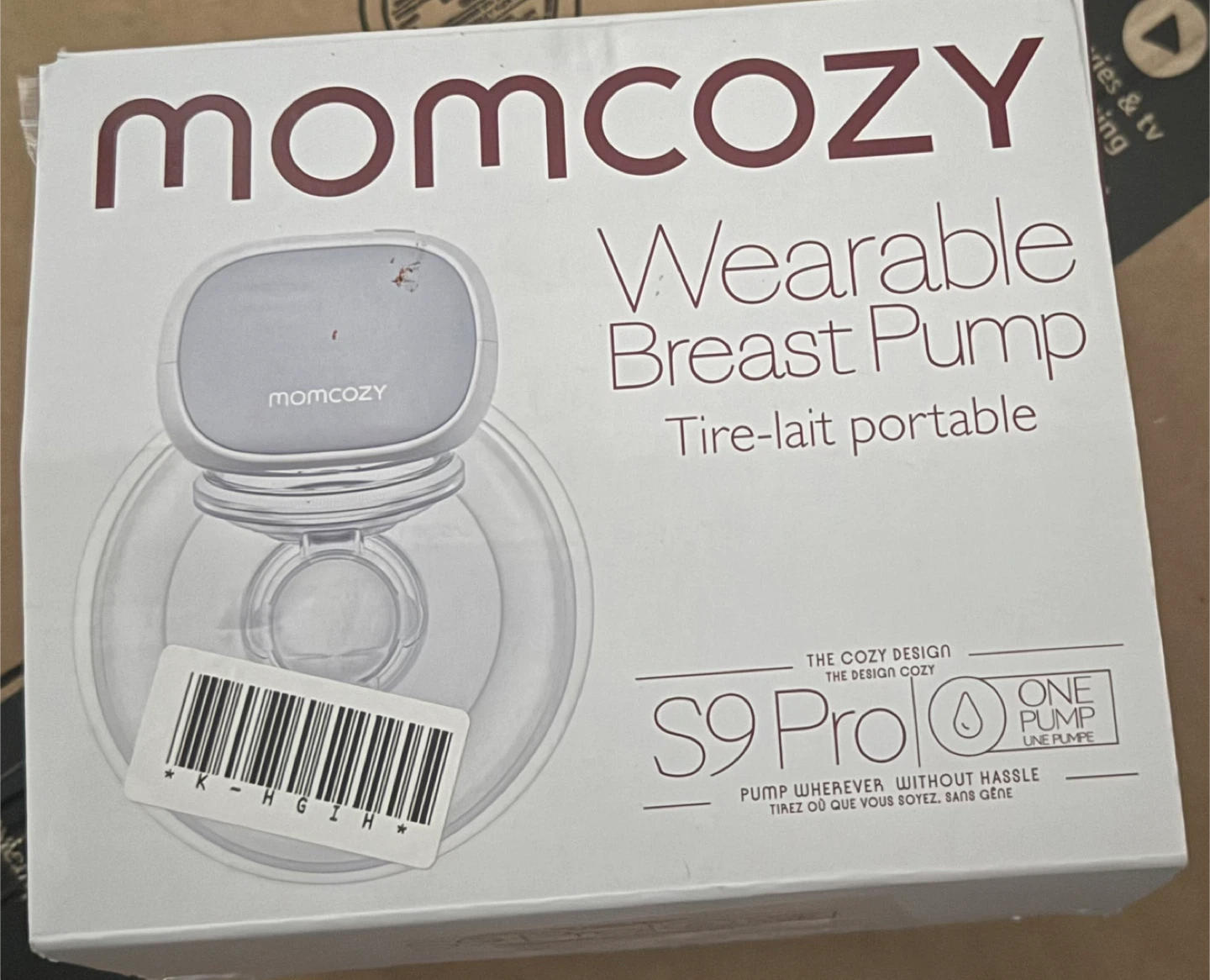 Momcozy S9 Pro Wearable Breast Pump - New in Box!