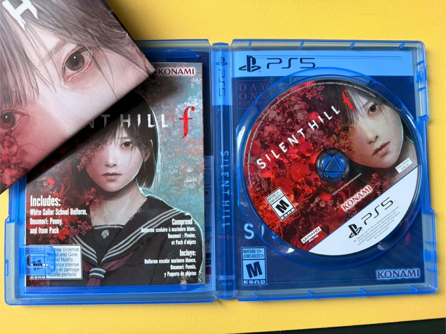 Silent Hill F PS5 PlayStation 5 + DLC and poster - like new - photo 2