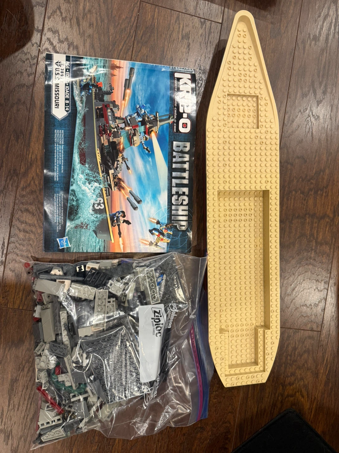 KRE-O Battleship U.S.S. Missouri Set