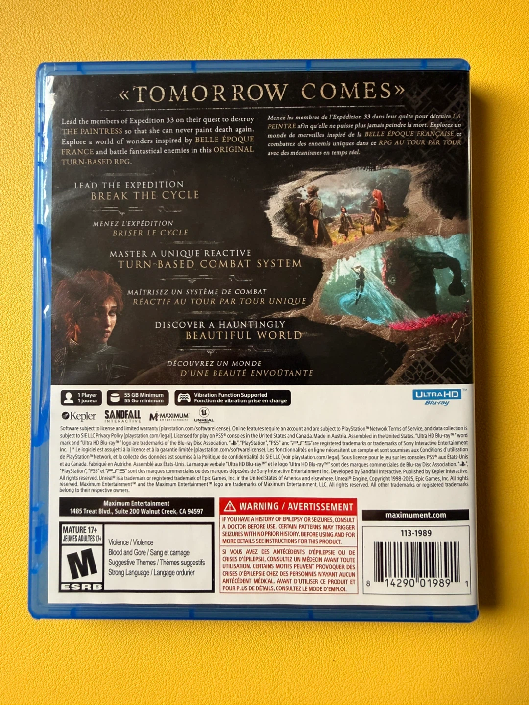 Clair Obscur Expedition 33 Ps5 PlayStation 5 game - photo 4